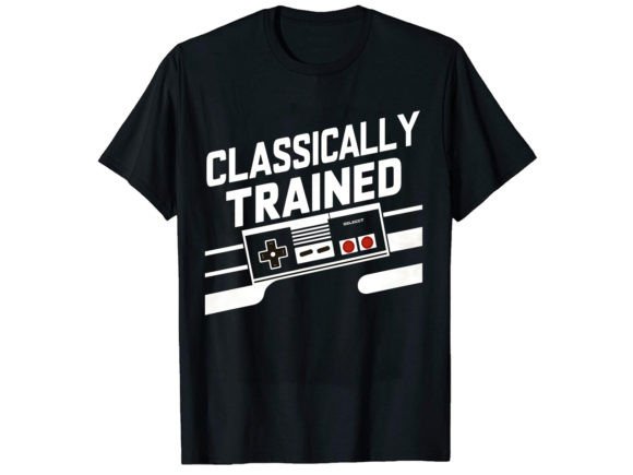 Classically Trained Gamer T-Shirt Design: A Deep Dive