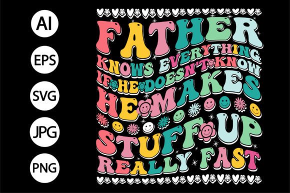 Father T Shirt Design: Motivational Quote for Creators