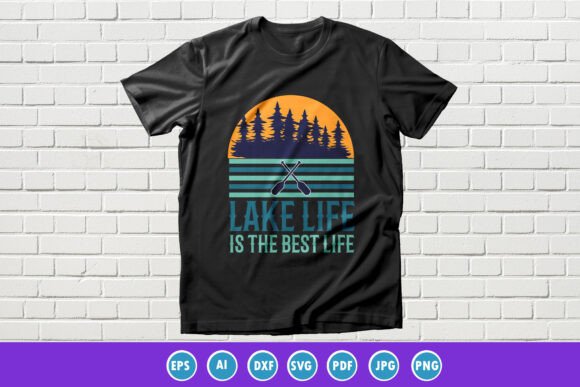 Funny Vintage Colorful Lake T-shirt: A Complete Guide