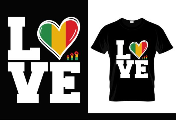 Love Black History Month T-Shirt: A Design Asset for Movement and Brand