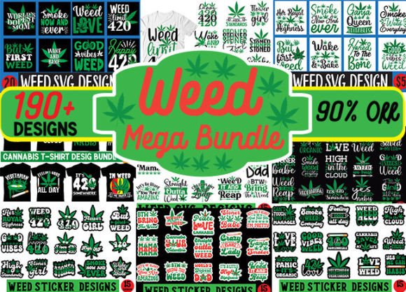 Unlock Your Creative Potential with the Weed Designs Mega Bundle