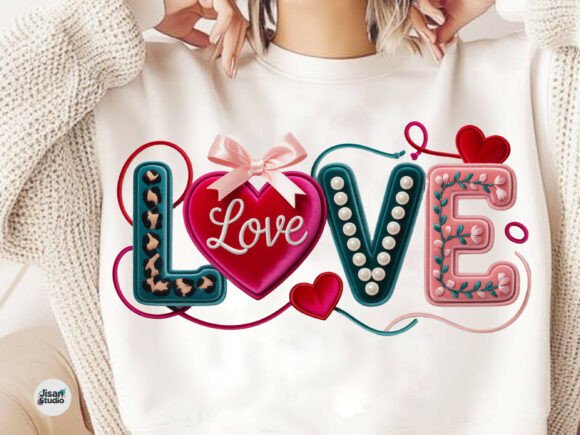 Velvet Rose Valentine Faux Embroidery: A Designer's Guide to This Premium Graphic